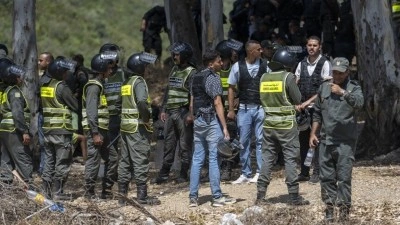 Fas, İspanya kontrol&uuml;ndeki Sebte'ye ge&ccedil;iş girişimi sonrası 109 d&uuml;zensiz g&ouml;&ccedil;men ile 2 Faslıyı g&ouml;