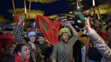 Fas'ın Dünya Kupası'nda çeyrek finale yükselmesi ülkede coşkuyla kutlanıyor