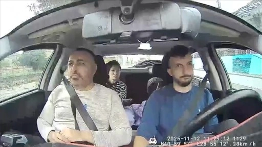 Fatih'te ölen Böcek ailesinin taksiyle hastaneye gittiği anların görüntüleri ortaya çıktı