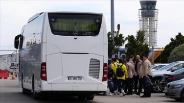 Fenerbahçe 19 Yaş Altı Futbol Takımı, Süper Kupa maçı için Şanlıurfa'ya hareket etti
