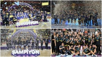 Fenerbahçe, kadın basketbolunda kazanılan 4 kupayla hedeflere ulaştı