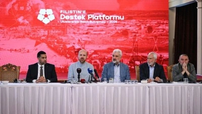 Filistin'e Destek Platformu Filistin'e y&ouml;nelik &ccedil;alışmalarını uluslararası basına anlattı