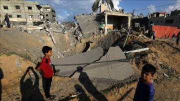 Filistin İçişleri Bakanlığı, Gazze Şeridi'nde halkın temiz su bulamadığını duyurdu