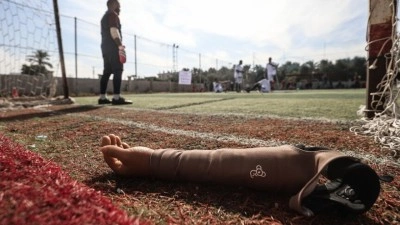 Filistin, İsrail'in Gazze'de hayatını kaybeden sporculara y&ouml;nelik su&ccedil;lamaları i&ccedil;in şikayet