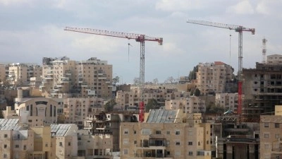 Filistin topraklarını gasbeden İsrailliler, Batı Şeria'nın g&uuml;neyinde ka&ccedil;ak yerleşim inşa ediyor