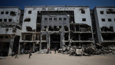 Filistinli m&uuml;hendisler, İsrail'in Şifa Hastanesinde zarar verdiği cihazları imkansızlıklara rağ