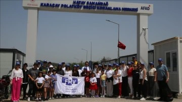 FMV Işık Okulları 23 Nisan'ı Hatay'daki depremzede çocuklarla kutladı
