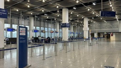 Frankfurt Havalimanı&rsquo;nın yolcu sayısı nisanda grevler nedeniyle y&uuml;zde 11 azaldı