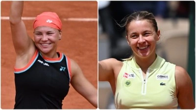Fransa A&ccedil;ık'ta Shnaider ve Chwalinska yarı finale &ccedil;ıktı