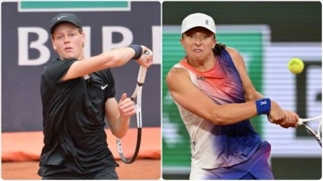 Fransa A&ccedil;ık'ta Swiatek ve Sinner, ikinci turda