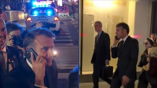 Fransa Cumhurbaşkanı Macron, New York'ta Trump'ın konvoyu nedeniyle trafikte mahsur kaldı