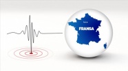 Fransa'da 5,4 büyüklüğünde deprem