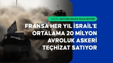 Fransa eleştirilse de İsrail'e silah parçası göndermeyi sürdürüyor