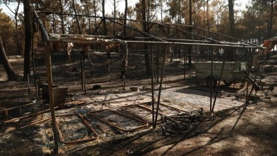 Fransa'nın Gironde vilayetinde devam eden yangın nedeniyle 4 bin kişi daha tahliye edildi