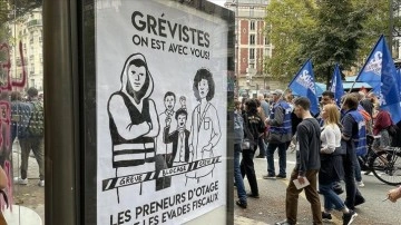 Fransa'da sendikalardan yeni grev çağrısı
