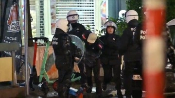 Fransa'daki olayların sıçradığı Belçika'da 64 kişi gözaltına alındı