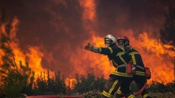 Fransa'nın güneyinde yangın riski nedeniyle alarm durumuna geçildi