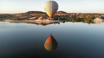 Frig Vadisi balon turlarıyla Kapadokya'nın izinden gidiyor