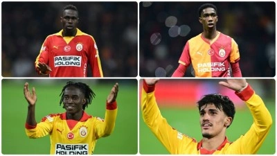 Galatasaray'da 4 futbolcu ilk kez şampiyonluk sevinci yaşadı