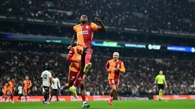 Galatasaray, derbide Beşiktaş'ı tek golle ge&ccedil;ti