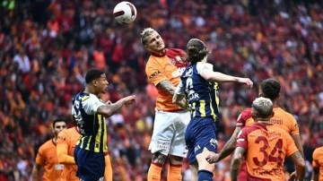 Galatasaray-Fenerbahçe derbisinde, Fenerbahçe 1-0 öne geçti