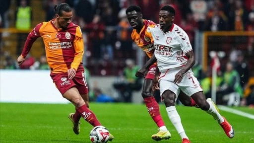 Galatasaray Samunspor'u 3-2 yendi