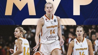 Galatasaraylı basketbolcu Juhasz, Avrupa Ligi'nde sezonun "en değerlisi" se&ccedil;ildiği i&ccedil;
