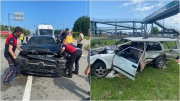 Galatasaraylı futbolcu Barış Alper Yılmaz, Giresun'da trafik kazası geçirdi