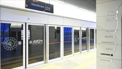 Gayrettepe-İstanbul Havalimanı metrosundan yeni yolcu rekoru