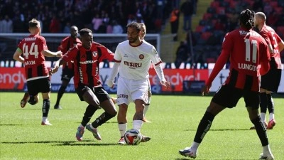 Gaziantep FK-Fatih Karag&uuml;mr&uuml;k ma&ccedil;ı berabere tamamlandı