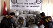 Gaziantep'te 1 ton uyuşturucu ele geçirildi