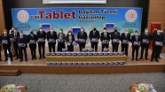 Gaziantep&#039;te 60 bin tablet öğrencilere dağıtıldı
