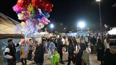 Gaziantep'te kurulan 'Ramazan Sokağı'na yoğun ilgi