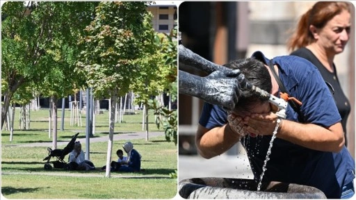 Gaziantep'te sıcak hava etkisini sürdürüyor