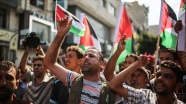 Gazze'de abluka protestosu