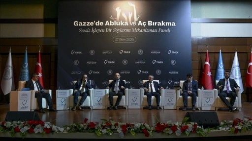 Gazze'de Abluka ve Aç Bırakma: "Sessiz İşleyen Bir Soykırım Mekanizması" paneli
