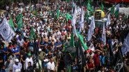 Gazze'de binlerce kişi İsrail'i protesto etti