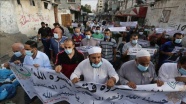 Gazze'de Fransa Cumhurbaşkanı Macron'un İslam karşıtı tutumu protesto edildi