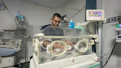Gazze'de jenerat&ouml;r yakıtı t&uuml;kenen hastanede yoğun bakımdaki hastalar ve kuv&ouml;zdeki bebeklerin ha