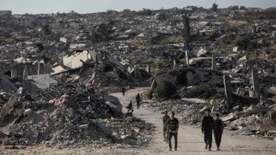 Gazze'deki Filistinliler, ateşkesin ikinci aşamasının uygulanmasından kalıcı barış ve somut adı