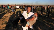 'Gazze'deki gösterilerde 40 çocuk öldürüldü'