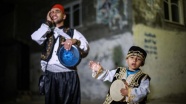 Gazze&#039;nin minik ramazan davulcusu