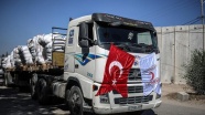 Gazze&#39;ye Türkiye&#39;den gönderilen yardımların dağıtımı tamamlandı
