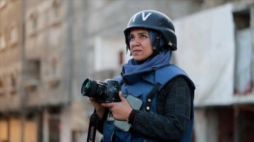 Gazze'deki kadın gazeteciler Dünya Kadınlar Günü'nde Filistin'deki dramı anlatıyor