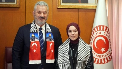 Gazzeli Meryem, Cumhurbaşkanı Erdoğan ile g&ouml;r&uuml;şme hayalini ger&ccedil;ekleştirdi