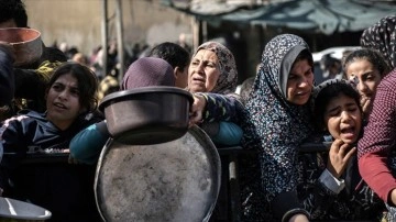 Gazze'ye gıda yardımının ulaştırılamaması "şiddetli açlık" yaşayan halkı çaresiz bıra