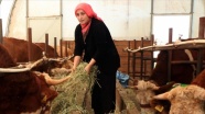 'Genç Çiftçi Projesi' sayesinde köyüne dönen kadın siparişlere yetişemiyor