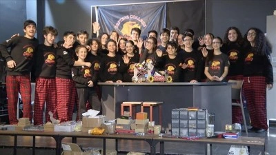 Gen&ccedil; mucitlerin robotu FTC, T&uuml;rkiye şampiyonasında "İlham &Ouml;d&uuml;l&uuml;" aldı