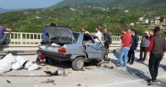 Geyve-Taraklı yolunda trafik kazası: 1 ölü, 3 yaralı