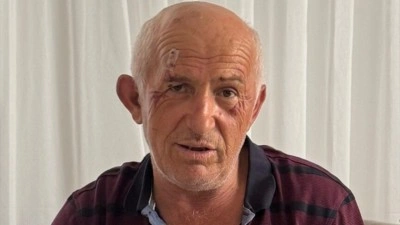 Giresun'da kamyonetin u&ccedil;uruma devrildiği anlar cep telefonu kamerasıyla kaydedildi